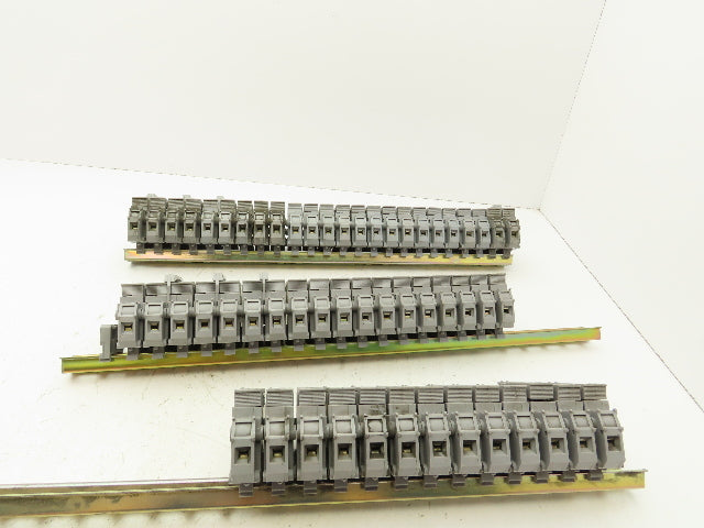 Entrelec MB10/22SF/FL Fuse Holder Terminal Block 30A 600V 6mm Lot of 55