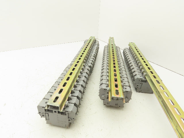 Entrelec MB10/22SF/FL Fuse Holder Terminal Block 30A 600V 6mm Lot of 55