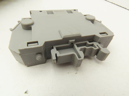 Entrelec MB10/22SF/FL Fuse Holder Terminal Block 30A 600V 6mm Lot of 55