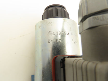 Rexroth 4WE 10 A33/CG24N9K4 Directional Control Solenoid Valve 24VDC