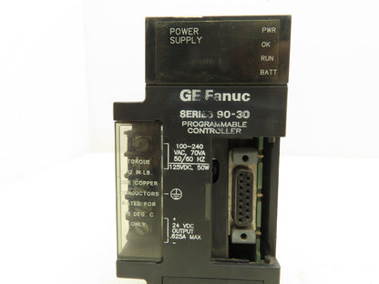 GE Fanuc IC693PWR321M PLC Power Supply 24VDC Series 90-30