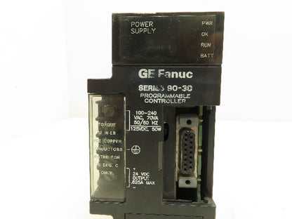 GE Fanuc IC693PWR321M PLC Power Supply 24VDC Series 90-30