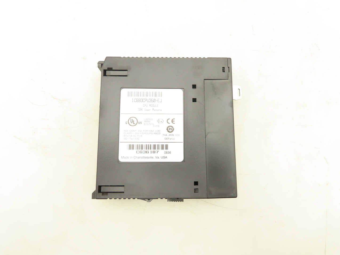 GE Fanuc IC693CPU350-EJ CPU Module 32K User Memory Unit