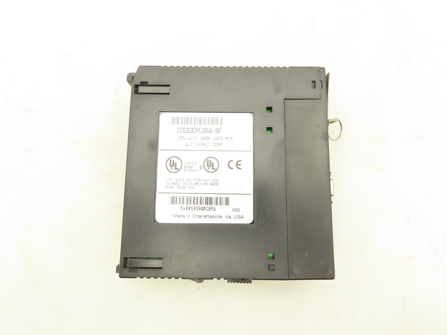 GE Fanuc IC693CPU364-BF CPU 240k User Memory Ethernet Comm **Bad Key Switch