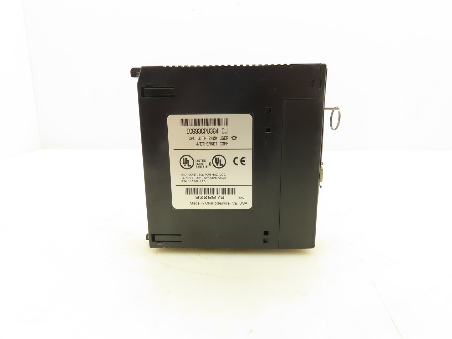 GE Fanuc IC693CPU364-CJ CPU 240k User Memory Ethernet Comm Module