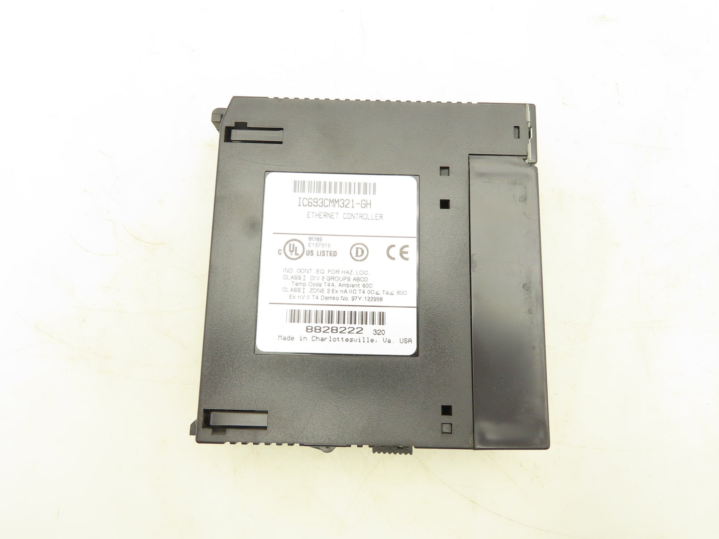 GE Fanuc IC693CMM321-GH PLC Ethernet Controller Module CMM321 Interface