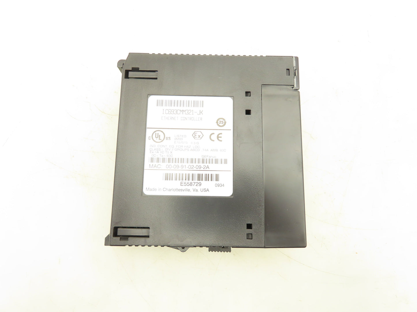 GE Fanuc IC693CMM321-JK PLC Ethernet Controller Module CMM321 Interface