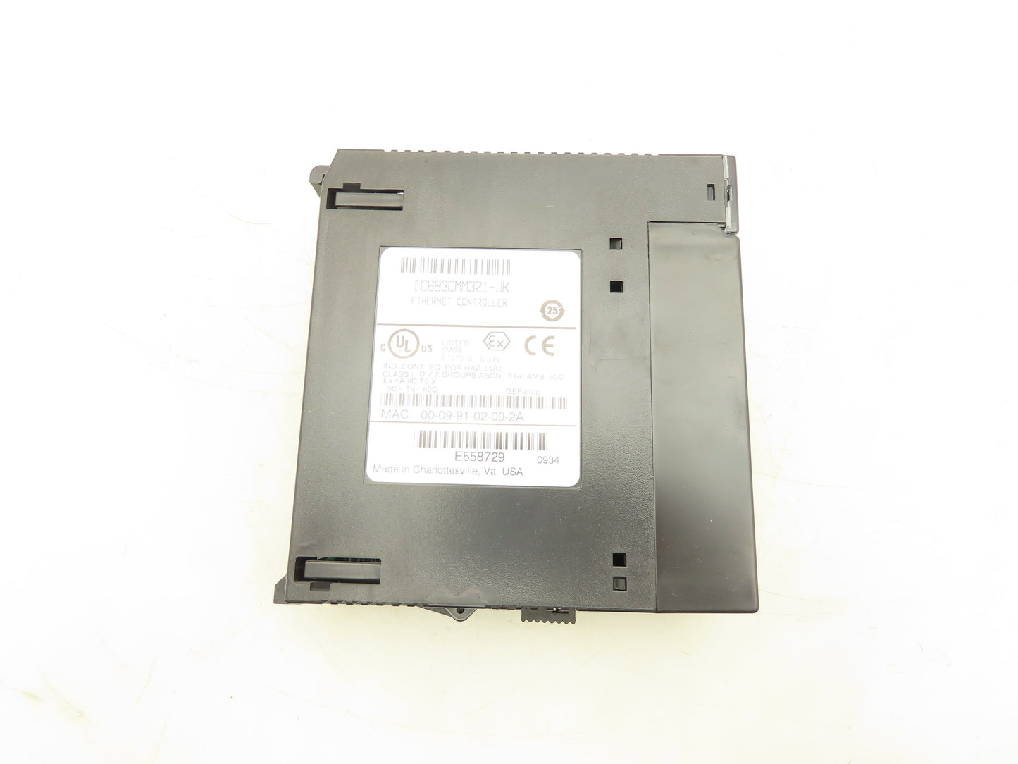 GE Fanuc IC693CMM321-JK PLC Ethernet Controller Module CMM321 Interface