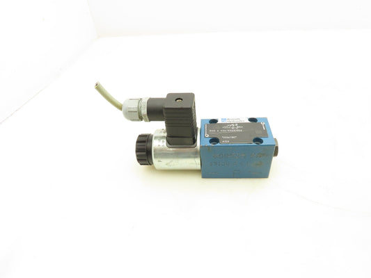 Rexroth 3WE 6 A62/EG24N9K4 Directional Control 3/2 Solenoid Valve 24VDC