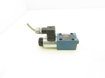 Rexroth 3WE 6 A62/EG24N9K4 Directional Control 3/2 Solenoid Valve 24VDC