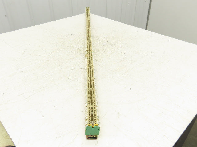 Weidmuller SAK 4 Terminal Block Tan 800V 4mm 55" DIN Rail Lot of 190