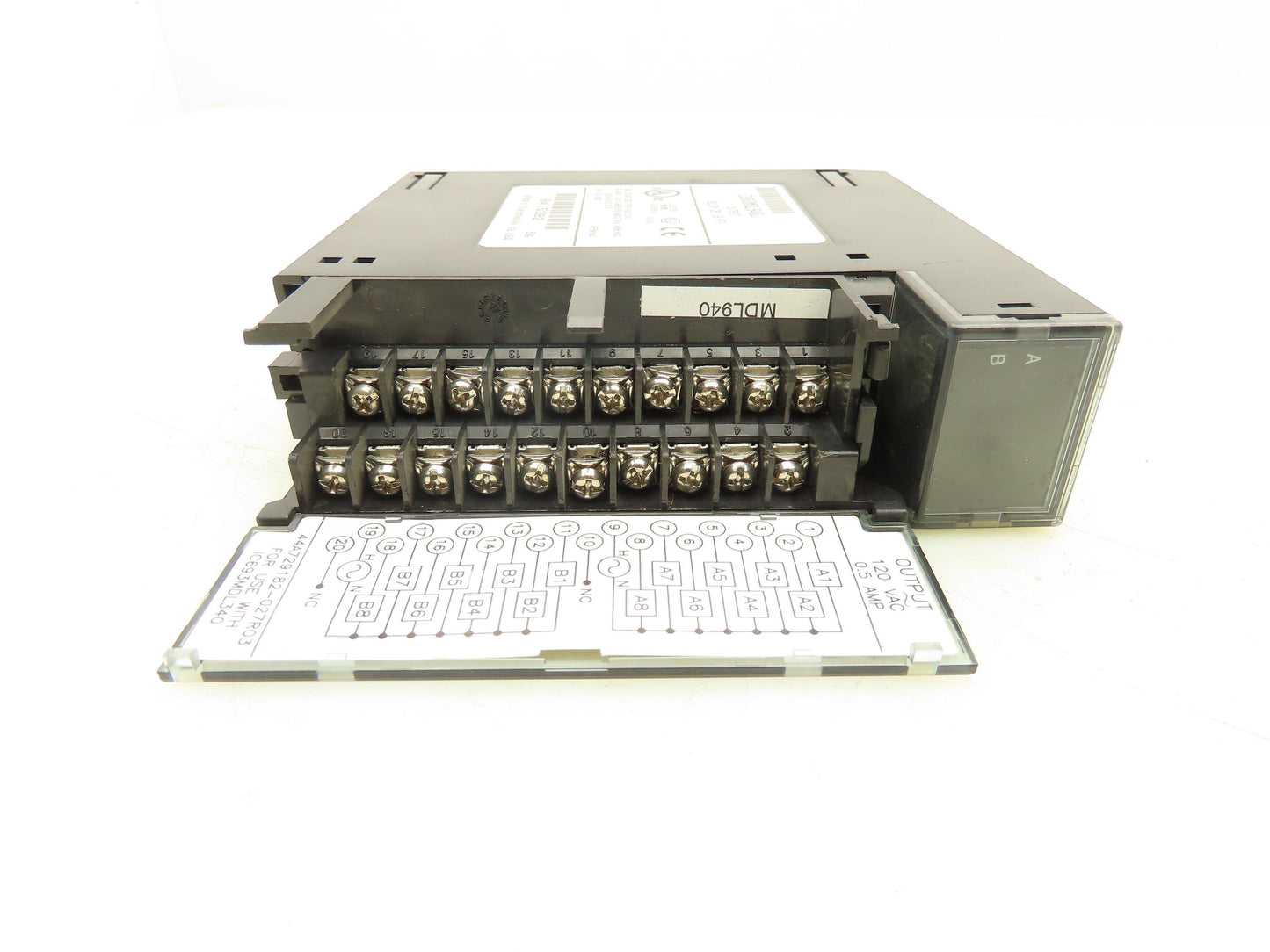 GE Fanuc IC693MDL940J PLC Output Relay Module 2A 16Pt