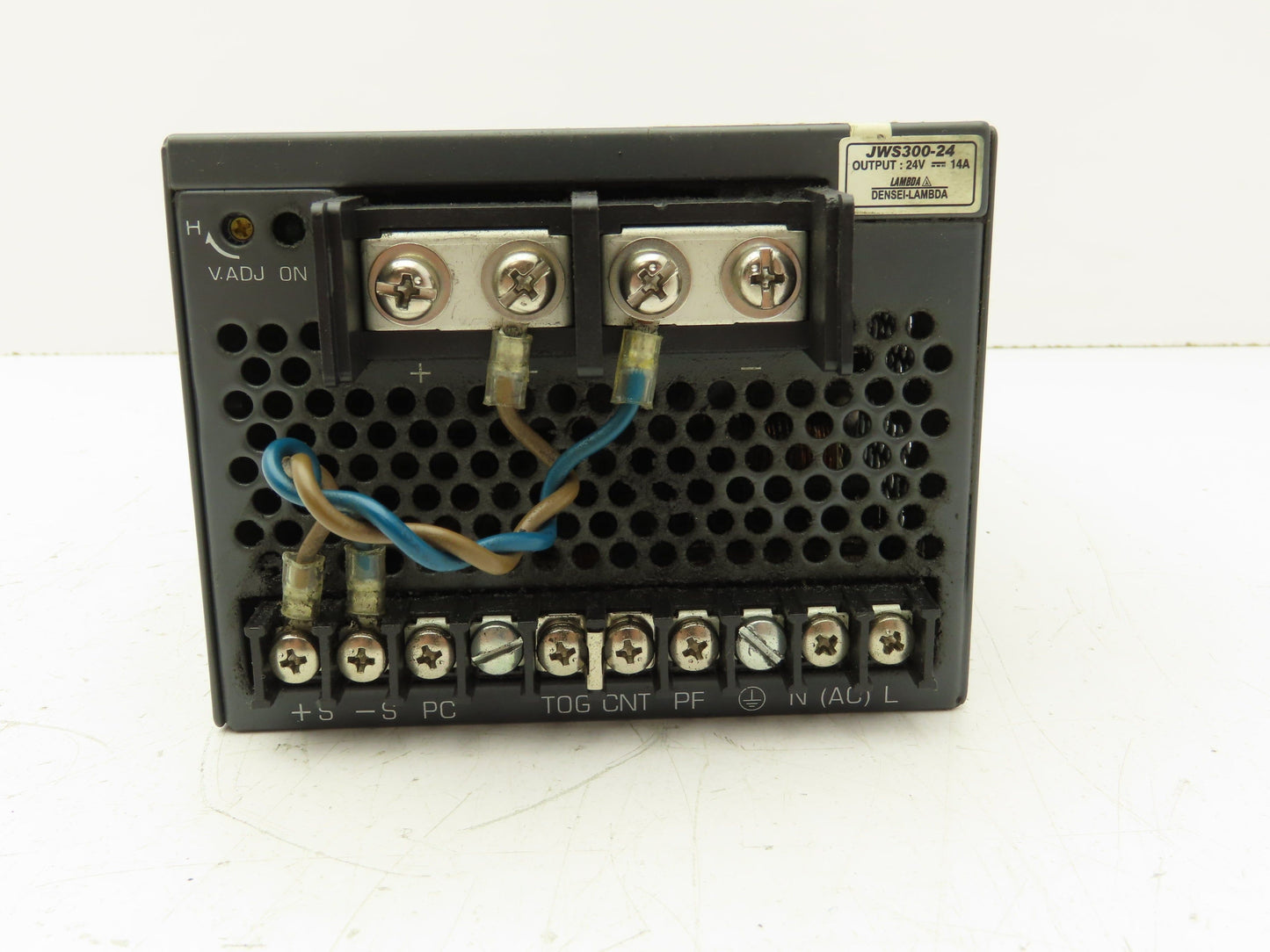 Densei-Lambda JWS300-24 AC-DC Power Supply 100-240V In 24V 14A Out