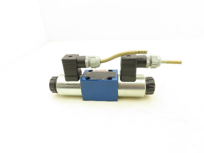 Rexroth 4WE 6 W62/EG24N9K4/Z Directional Control Solenoid Valve 24V 4/3 D03 NG6