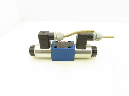 Rexroth 4WE 6 W62/EG24N9K4/Z Directional Control Solenoid Valve 24V 4/3 D03 NG6