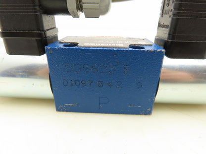 Rexroth 4WE 6 W62/EG24N9K4-62 Directional Control Solenoid Valve 24V 4/3 D03 NG6