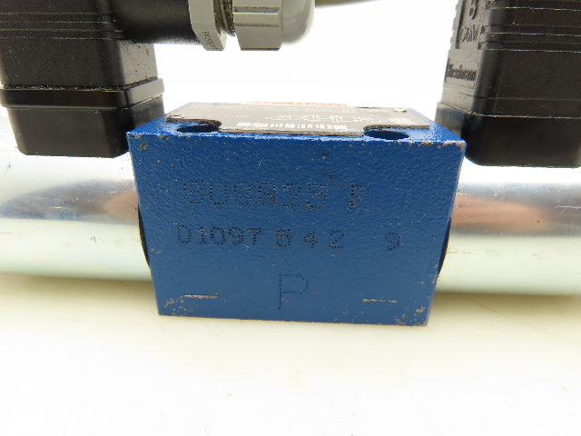Rexroth 4WE 6 W62/EG24N9K4-62 Directional Control Solenoid Valve 24V 4/3 D03 NG6