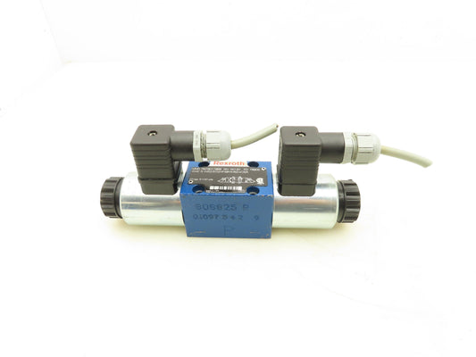 Rexroth 4WE 6 W62/EG24N9K4-62 Directional Control Solenoid Valve 24V 4/3 D03 NG6