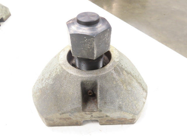 CNC Lathe Machine Leveling Feet M55x2.0 S Bolt 6"-8" Adj Height  Set of 6