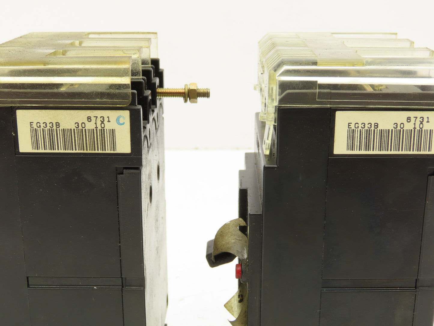 Fuji Electric EG33B Circuit Breaker 30A 3 Pole 100-200-415V Lot of 2