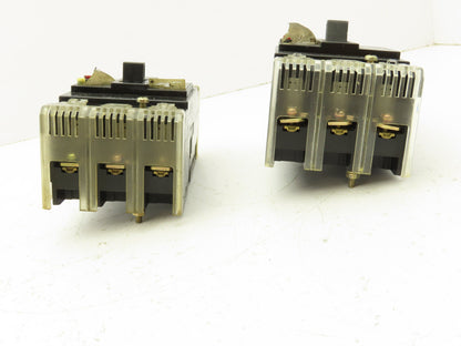 Fuji Electric EG33B Circuit Breaker 30A 3 Pole 100-200-415V Lot of 2