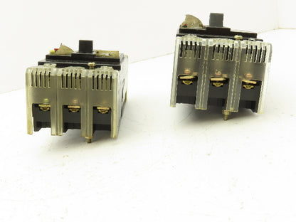 Fuji Electric EG33B Circuit Breaker 30A 3 Pole 100-200-415V Lot of 2