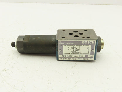 Bosch FE3 SBPF M01 S50 Pressure Reducing Sandwich Valve 9810161155