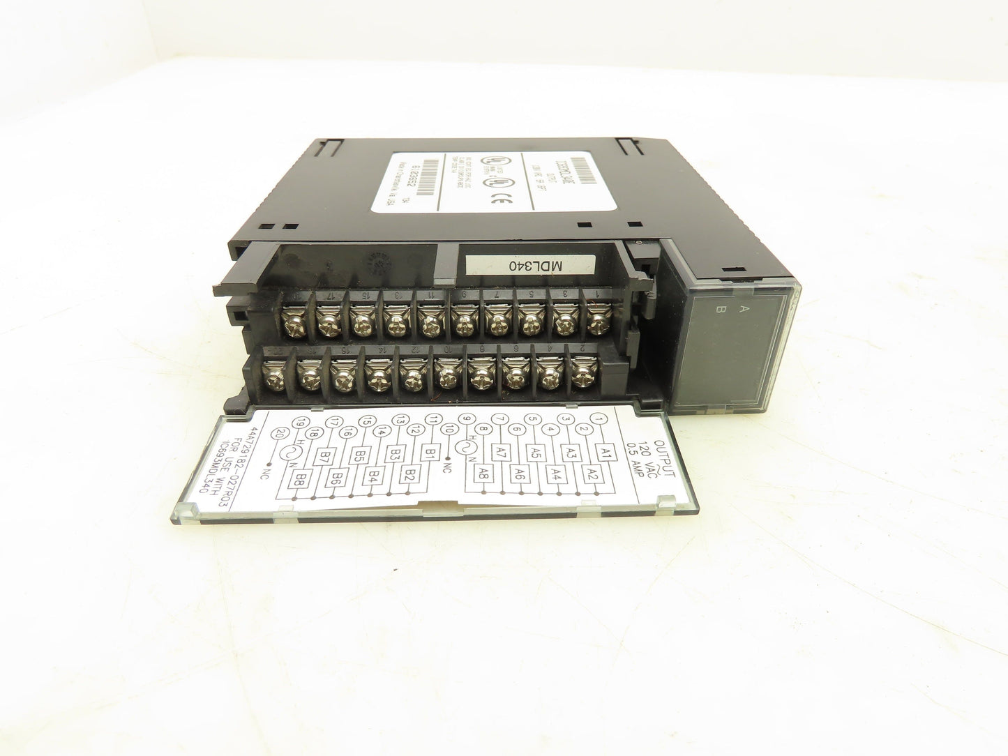 GE Fanuc IC693MDL340E PLC Output Module 120V 16Pt
