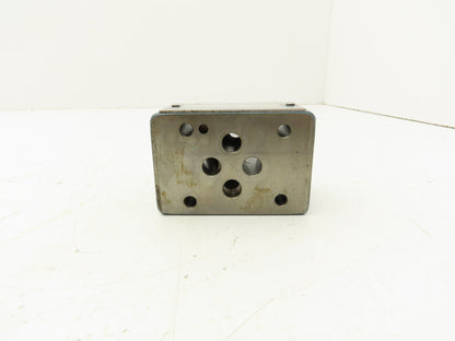Bosch MRA 6T 2 Check Valve Sandwich Plate NG6 D03 9810161174