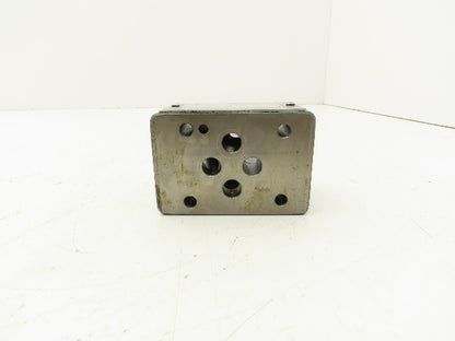 Bosch MRA 6T 2 Check Valve Sandwich Plate NG6 D03 9810161174