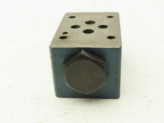 Bosch 0 811 024 105 Check Valve Sandwich Plate NG6 D03