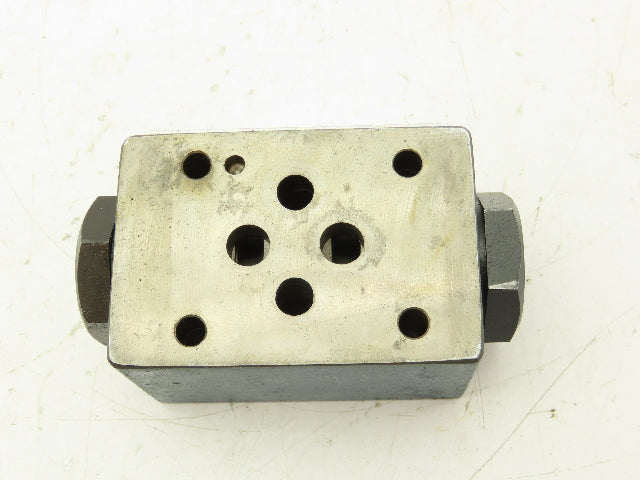 Bosch 0 811 024 105 Check Valve Sandwich Plate NG6 D03