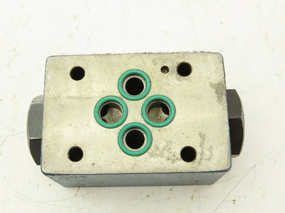 Bosch 0 811 024 105 Check Valve Sandwich Plate NG6 D03