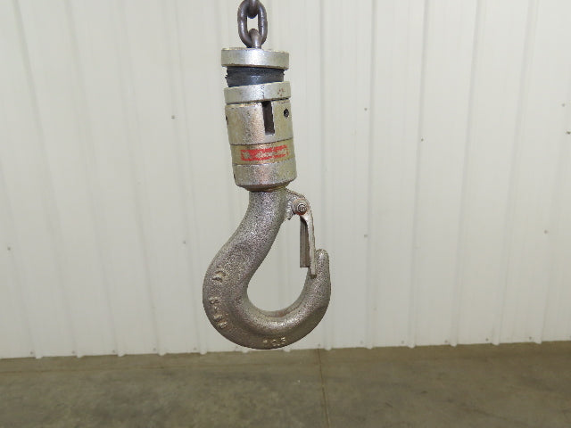 Donati 214D Electric Chain Hoist 1/2 Ton 16' Lift 16/5 FPM 2 Speed 460 Volt 3PH