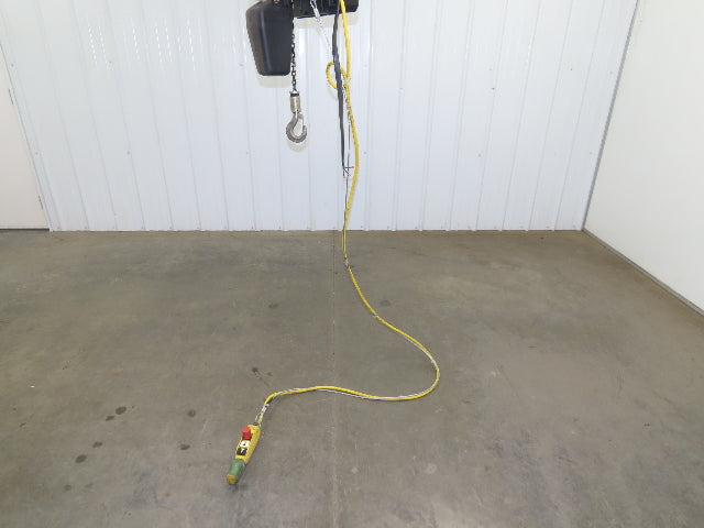 Donati 214D Electric Chain Hoist 1/2 Ton 16' Lift 16/5 FPM 2 Speed 460 Volt 3PH