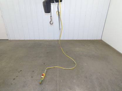 Donati 214D Electric Chain Hoist 1/2 Ton 16' Lift 16/5 FPM 2 Speed 460 Volt 3PH