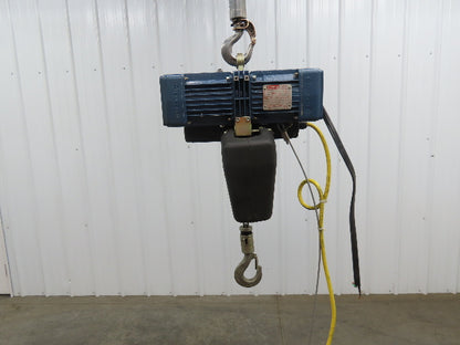 Donati 214D Electric Chain Hoist 1/2 Ton 16' Lift 16/5 FPM 2 Speed 460 Volt 3PH