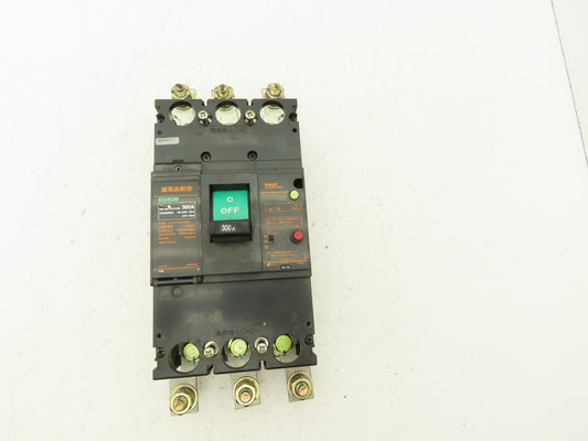 Fuji Electric EG403B Circuit Breaker 300A 3 Pole 100-200-415V