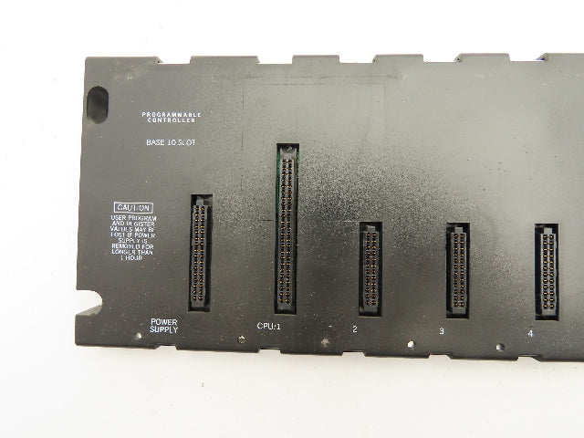 GE Fanuc IC693CHS391 PLC 10 Slot Rack Base Unit CPU I/O Lot of 10
