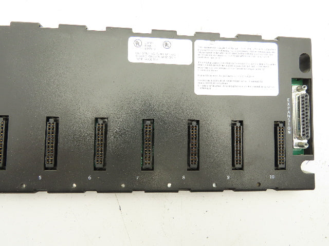 GE Fanuc IC693CHS391 PLC 10 Slot Rack Base Unit CPU I/O Lot of 10