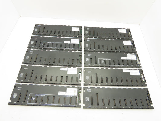 GE Fanuc IC693CHS391 PLC 10 Slot Rack Base Unit CPU I/O Lot of 10
