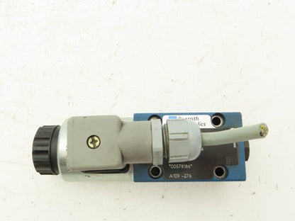 Rexroth 4WE 6 UA62/EG24N9K4 Directional Control Solenoid Valve 24VDC NG6 D03