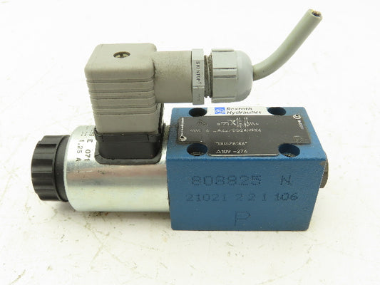 Rexroth 4WE 6 UA62/EG24N9K4 Directional Control Solenoid Valve 24VDC NG6 D03