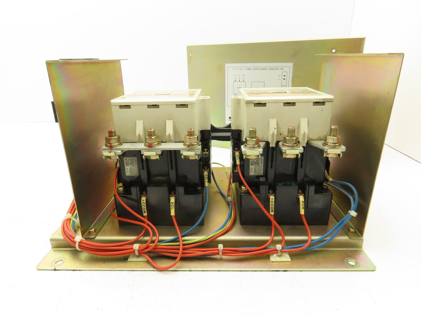 Okuma WCHG-200A/200A Spindle Motor Winding Change Over Unit 120V Coil