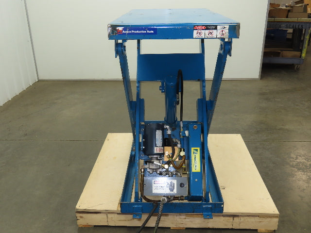 Advance Lifts AL-236 Hydraulic Scissor Lift 2000lbs 24x48" Top 480V 36"Travel