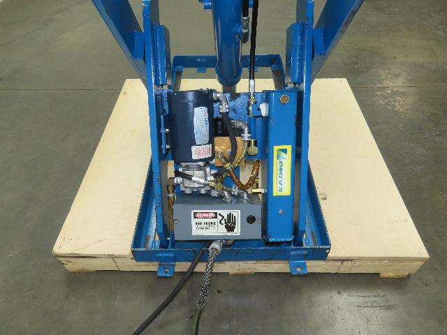 Advance Lifts AL-236 Hydraulic Scissor Lift 2000lbs 24x48" Top 480V 36"Travel