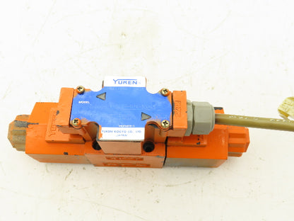 Yuken T-DSG-01-3C39-D24-50245 Directional Control Solenoid Valve 24V 4/3 NG6 D03