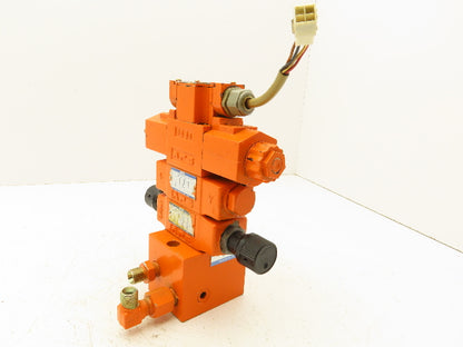 Yuken T-DSG-01-3C40-D24-50 Flow Control Modular Directional Solenoid Valve Stack