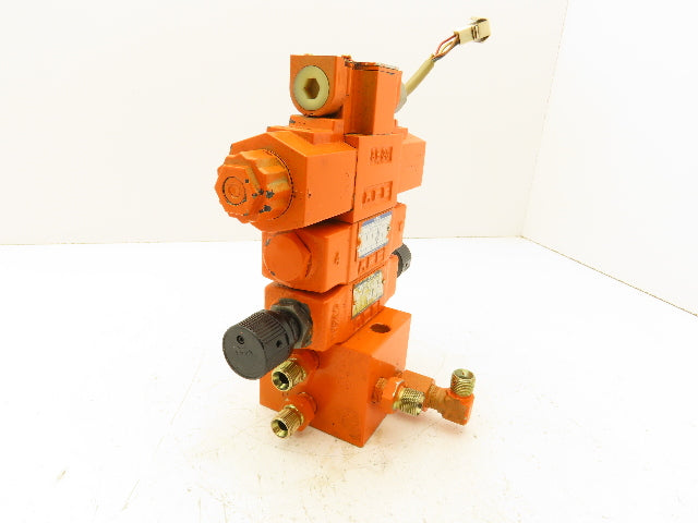 Yuken T-DSG-01-3C40-D24-50 Flow Control Modular Directional Solenoid Valve Stack