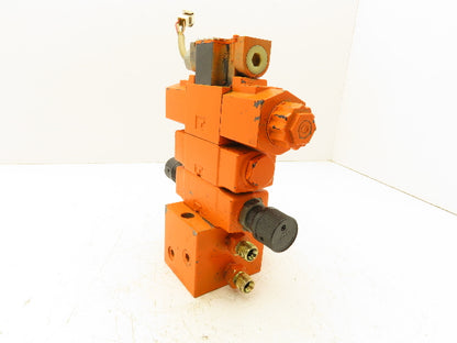 Yuken T-DSG-01-3C40-D24-50 Flow Control Modular Directional Solenoid Valve Stack